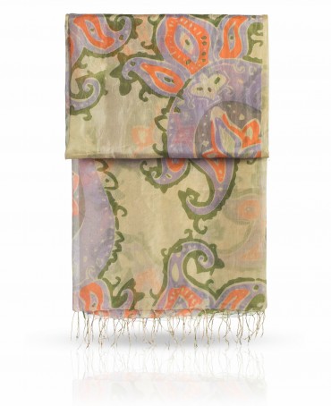 Палантин Женский S-PAISLEY/TAU.SLATE